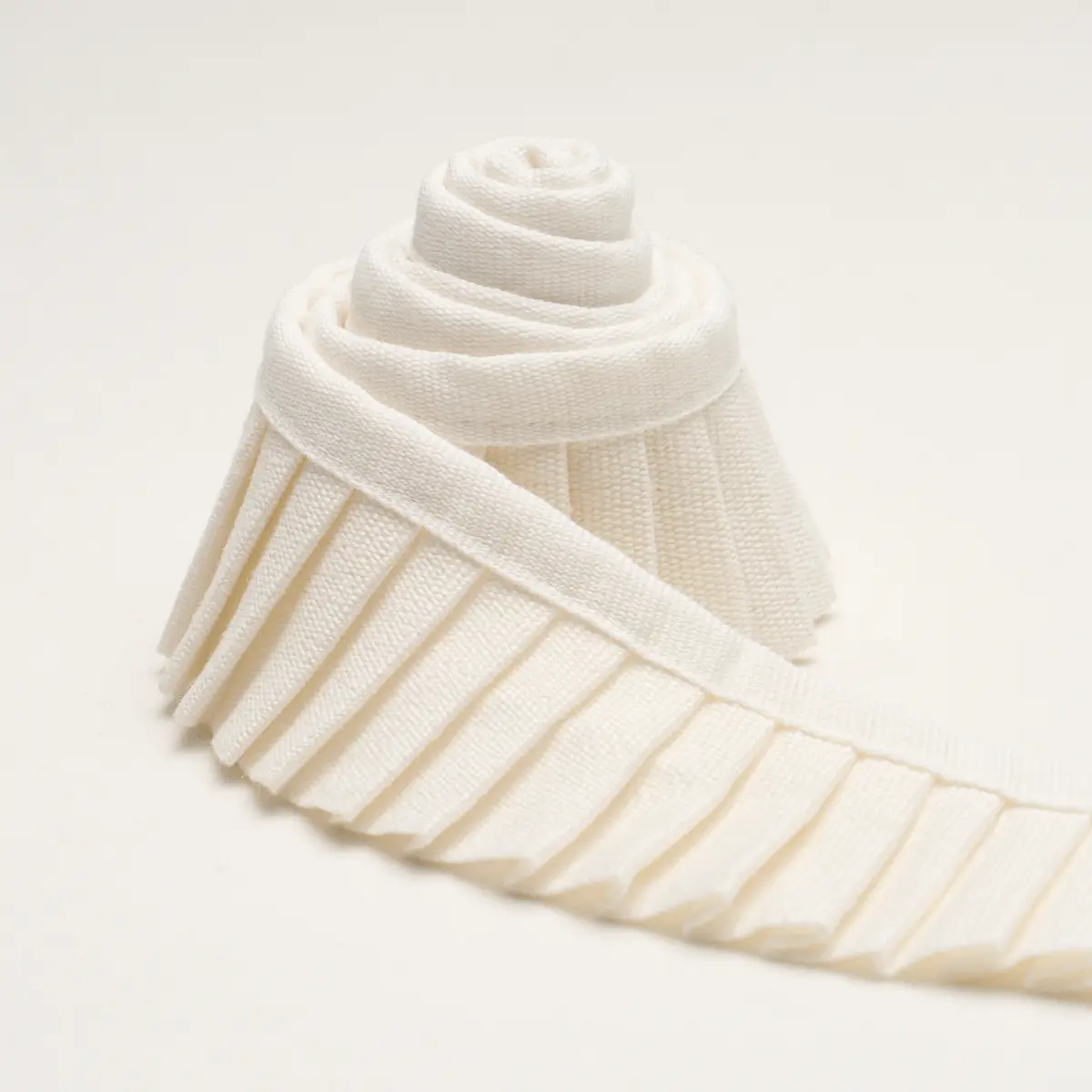 CLARA PLEATED TAPE_ IVORY
