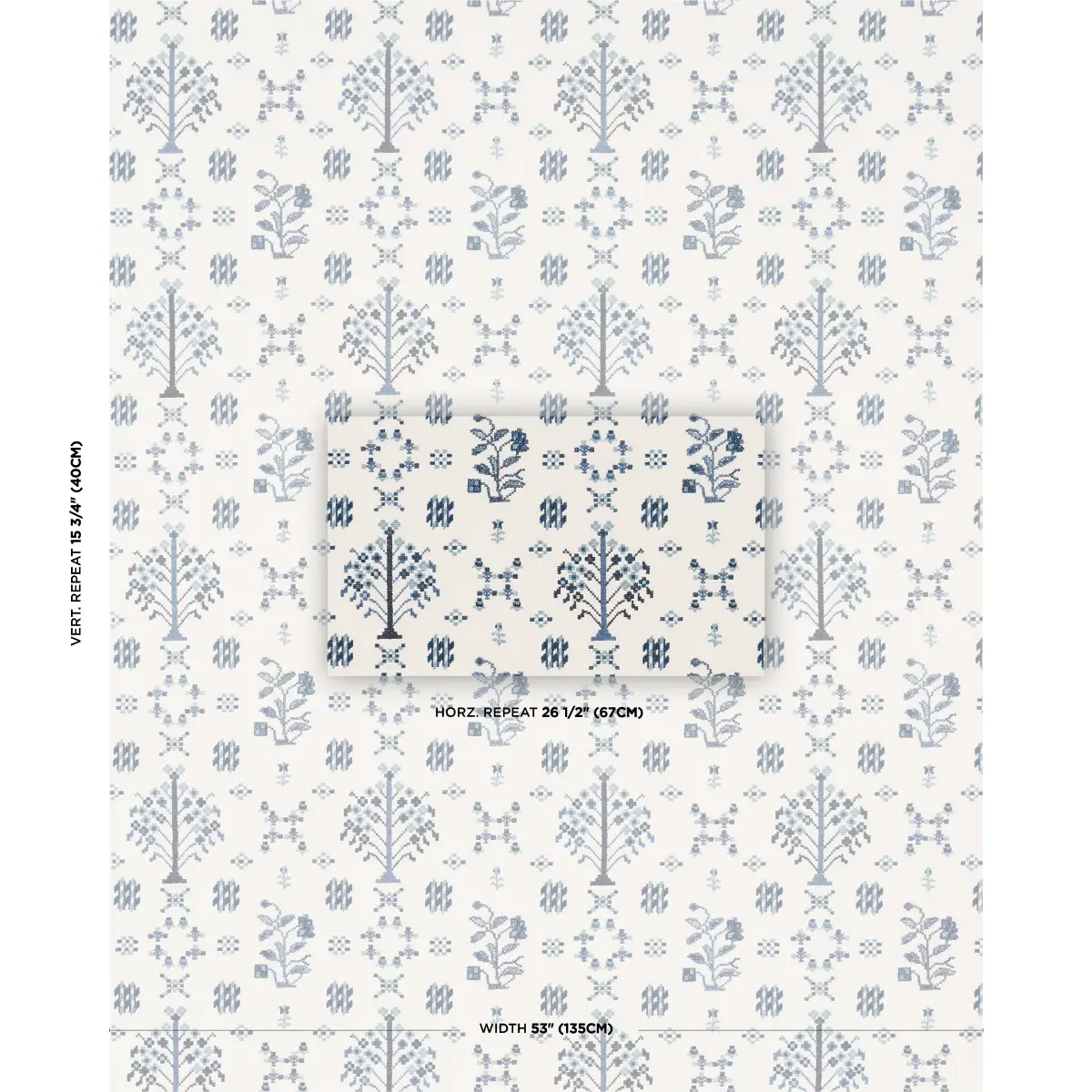 FAIRVIEW CROSS STITCH EMBROIDERY_ INDIGO