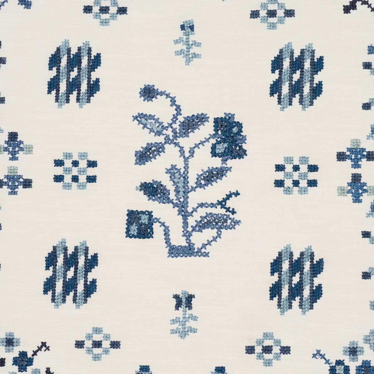 FAIRVIEW CROSS STITCH EMBROIDERY_ INDIGO