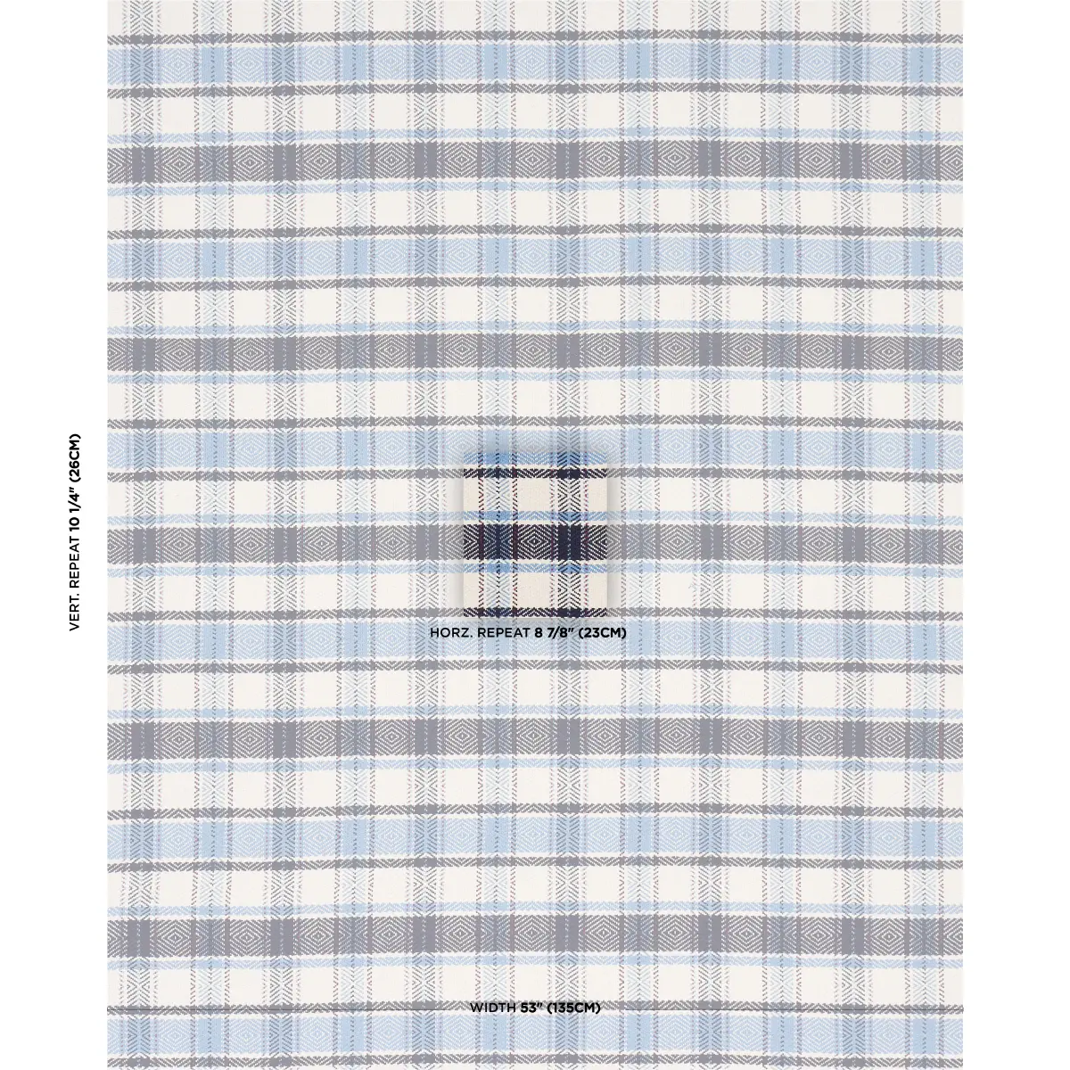 HEIDI PLAID_ INDIGO