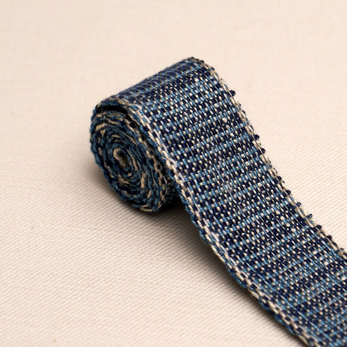 TWEED TAPE NARROW_ INDIGO