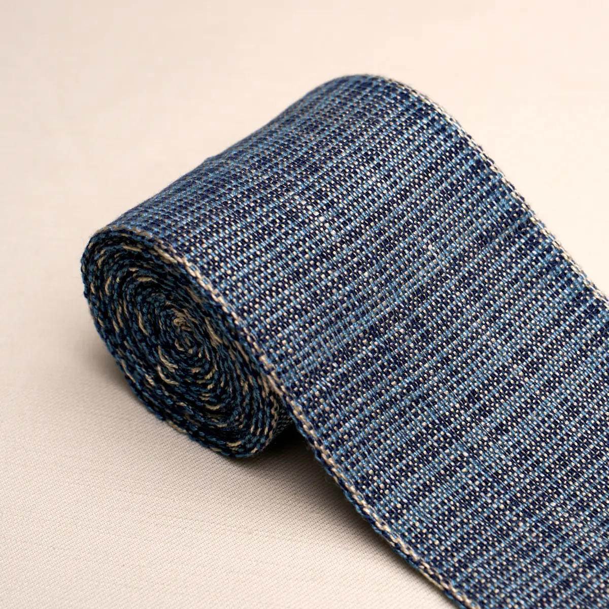 TWEED TAPE WIDE_ INDIGO