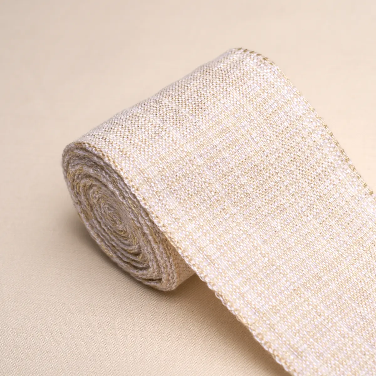 TWEED TAPE WIDE_ IVORY