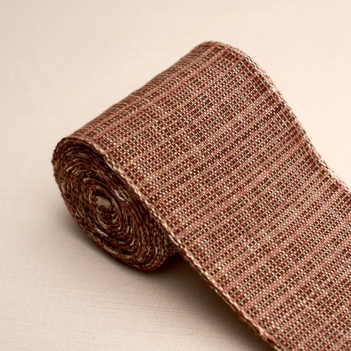 TWEED TAPE WIDE_ BROWN