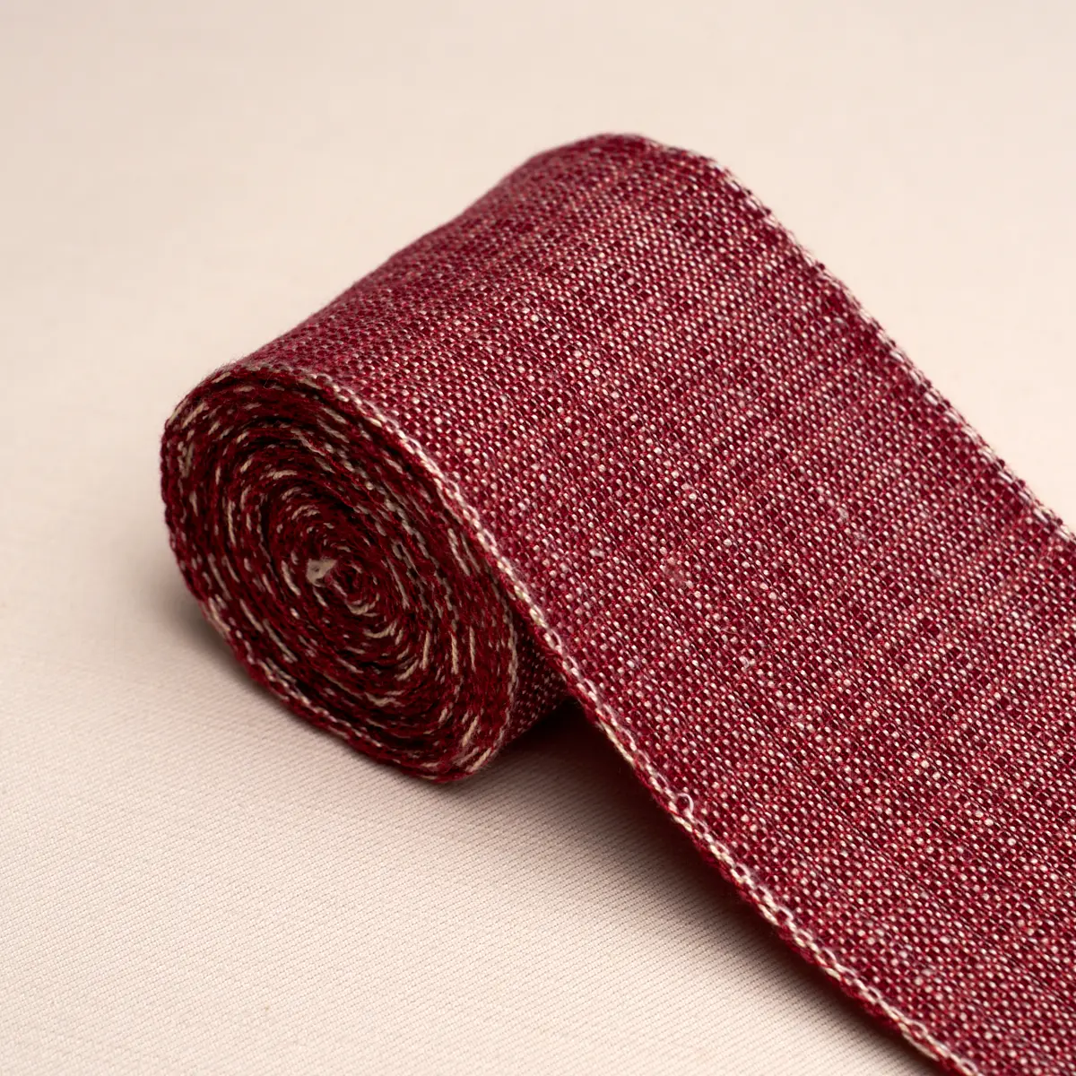 TWEED TAPE WIDE_ RED