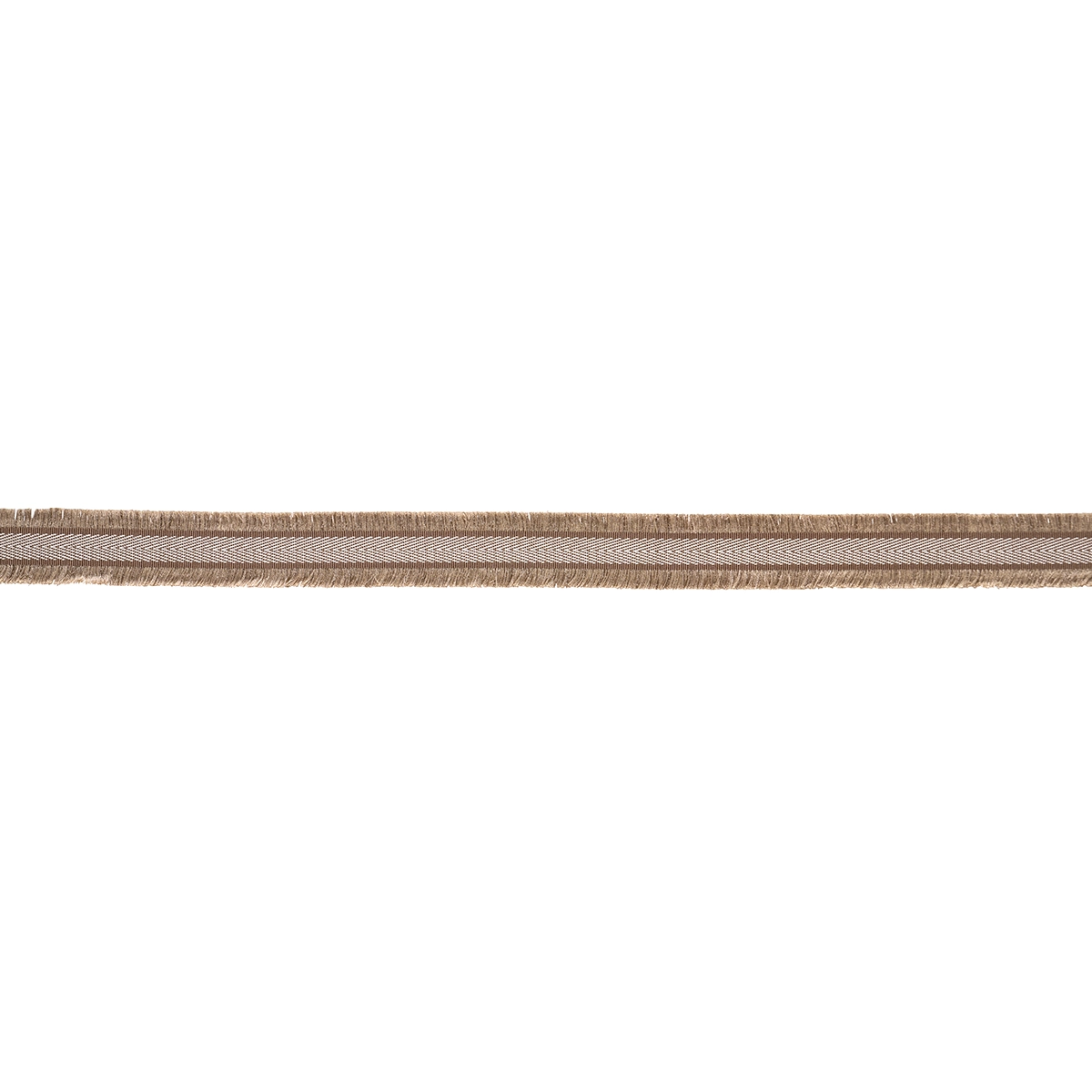 FELICITY FRINGE TRIM_ BROWN