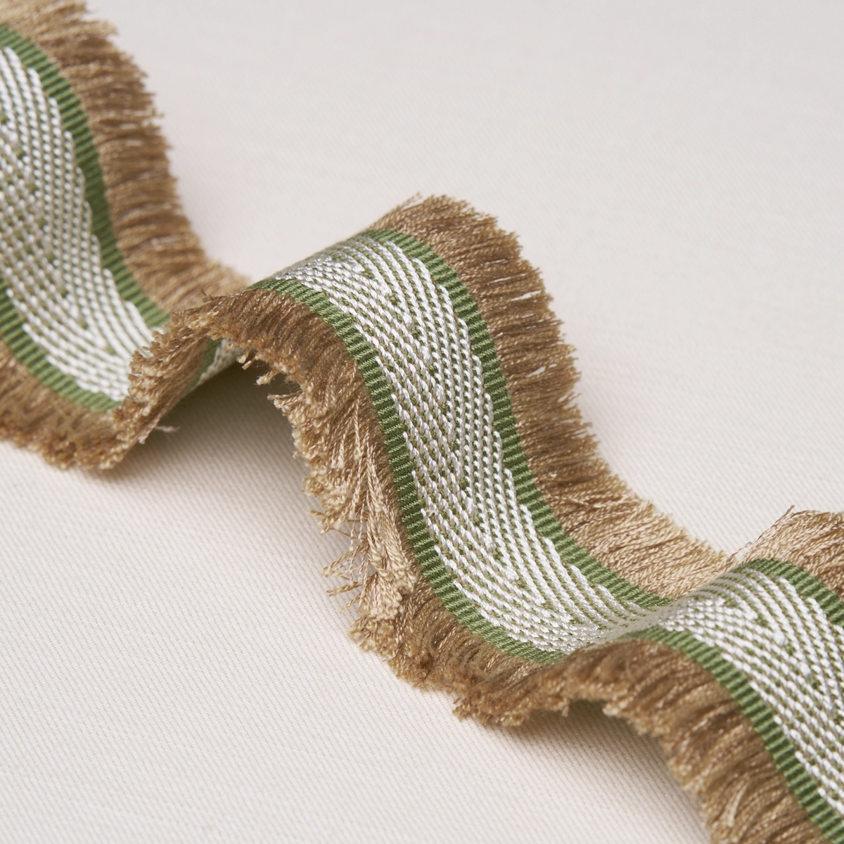 FELICITY FRINGE TRIM_ LEAF