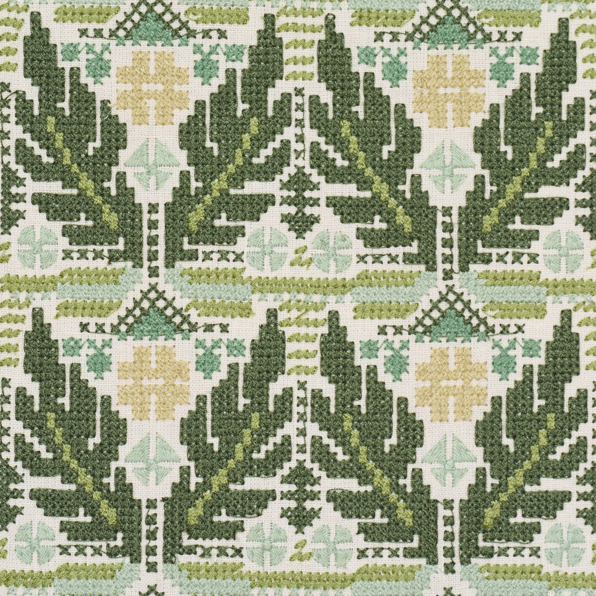 AYLA EMBROIDERY_ GREEN