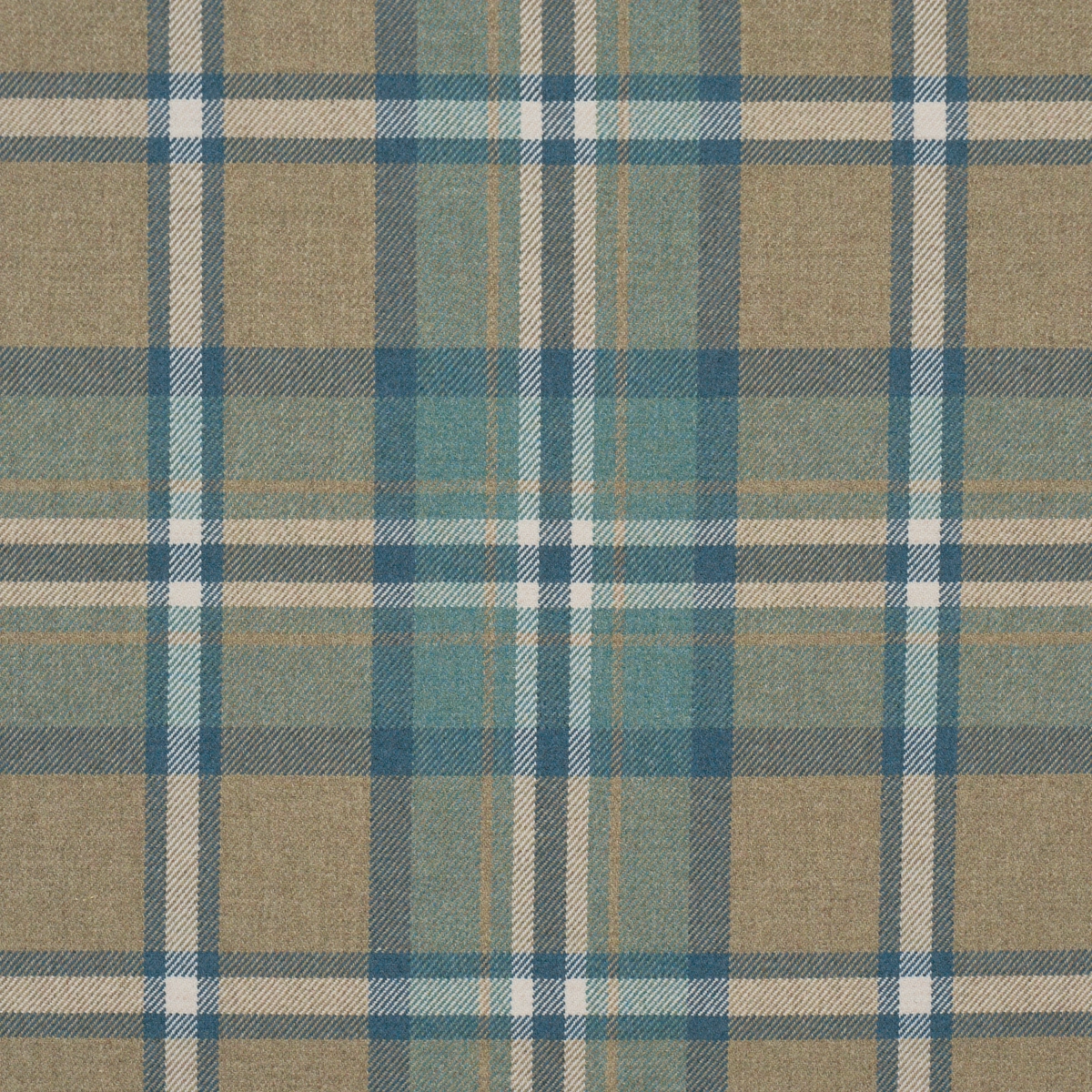 HARRIS MERINO PLAID_ LEAF
