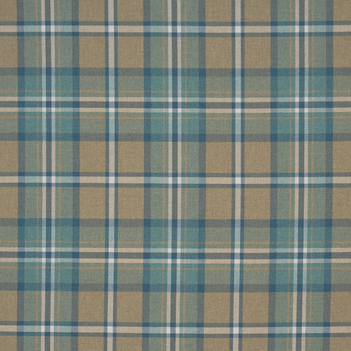 HARRIS MERINO PLAID_ LEAF