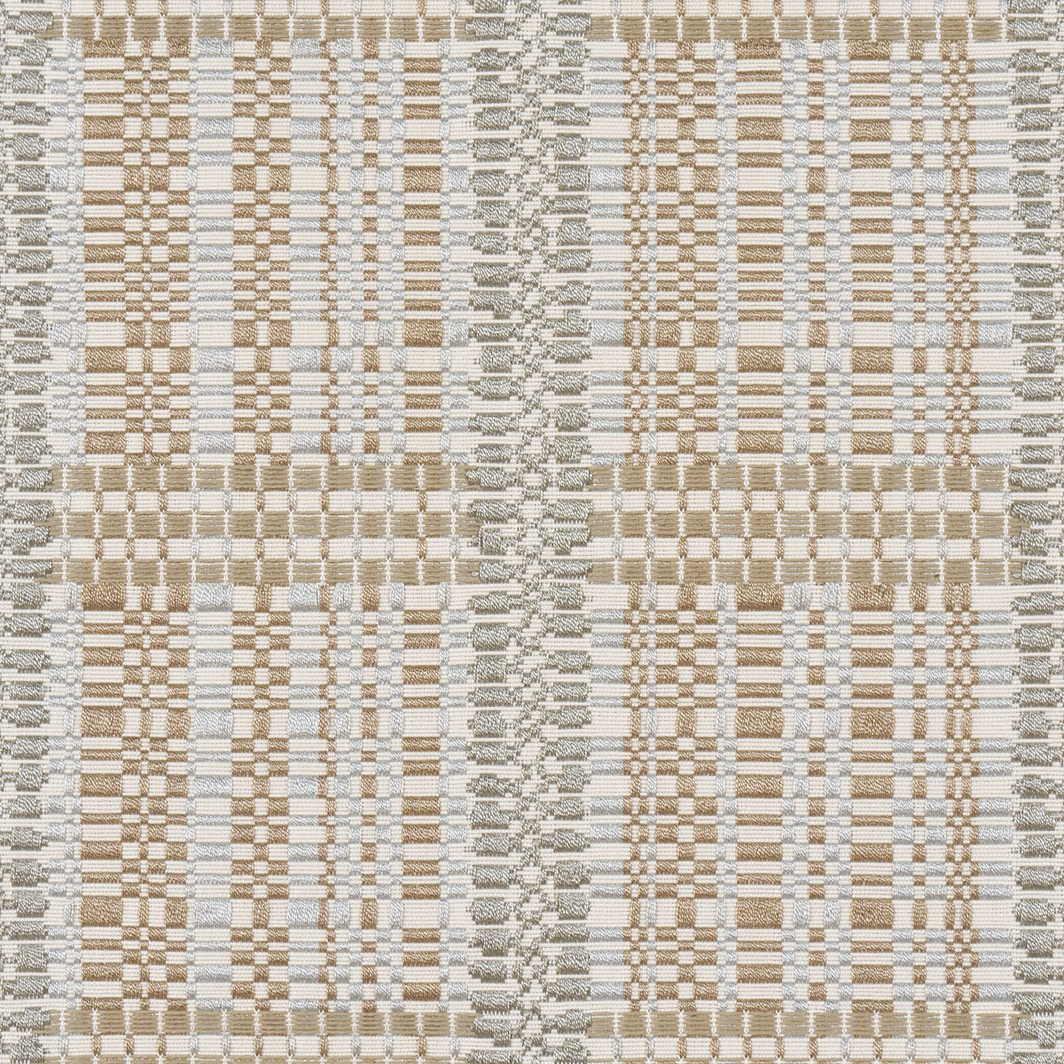 SKYLINE PLAID_ STONE