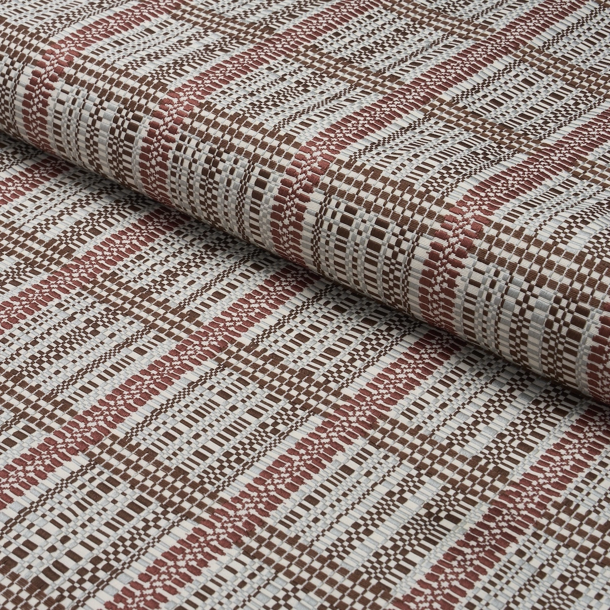 SKYLINE PLAID_ MERLOT