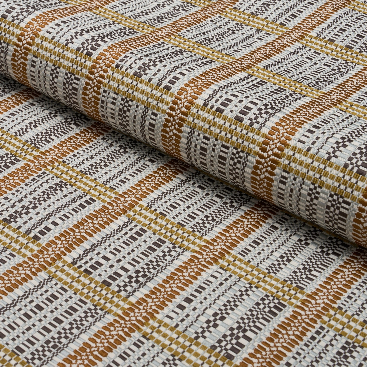 SKYLINE PLAID_ BRONZE