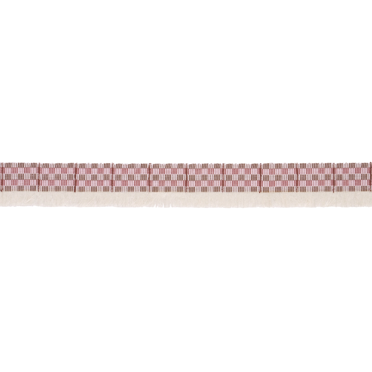 SKYLINE PLAID FRINGE_ MERLOT