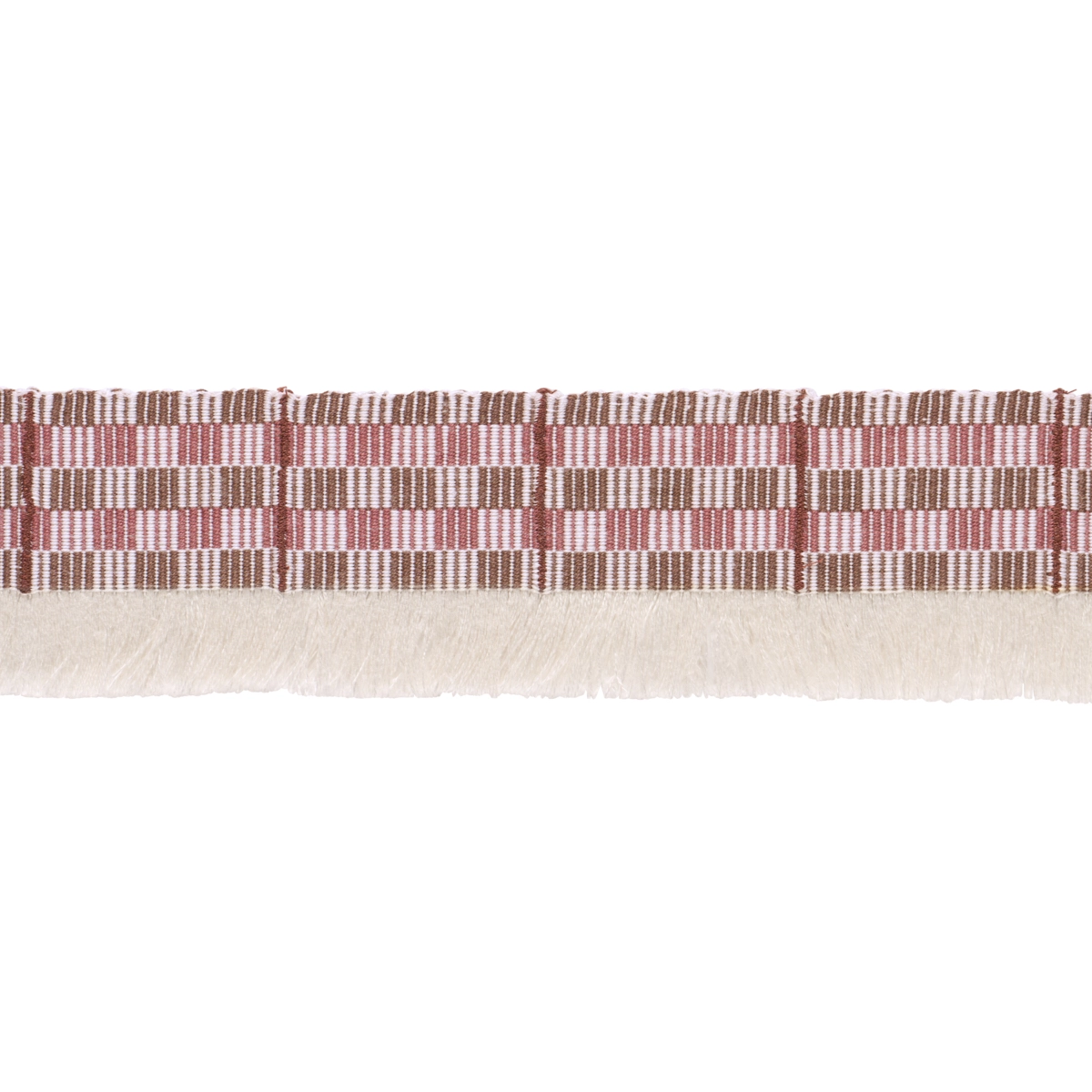 SKYLINE PLAID FRINGE_ MERLOT