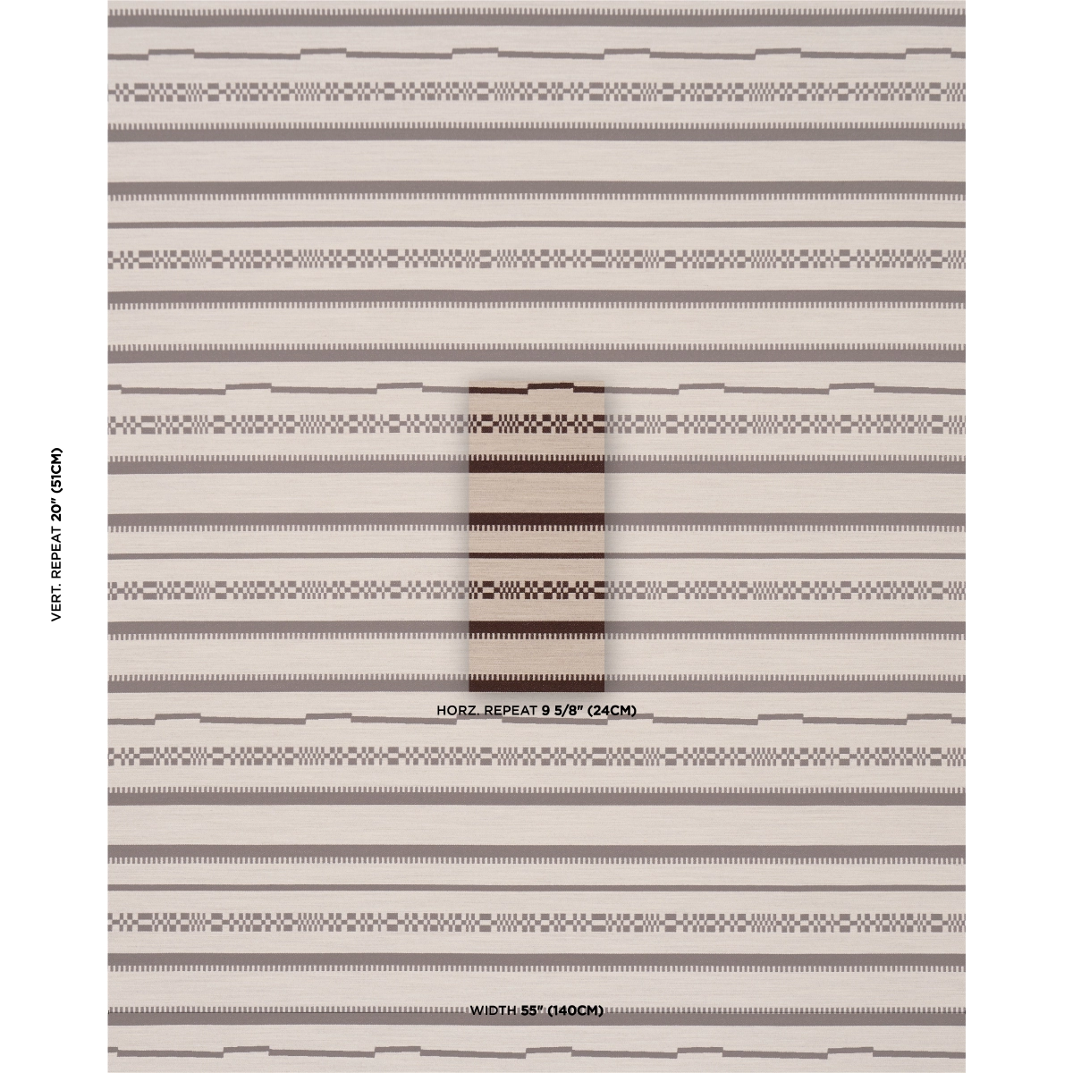 SKYLINE STRIPES REVERSIBLE_ AMERICANO