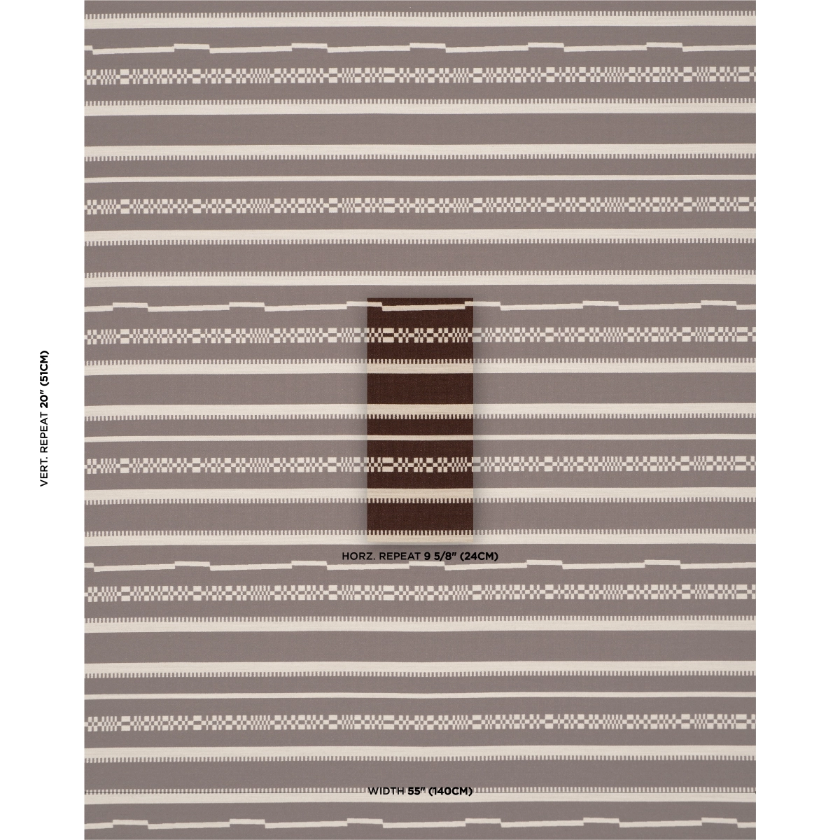 SKYLINE STRIPES REVERSIBLE_ AMERICANO