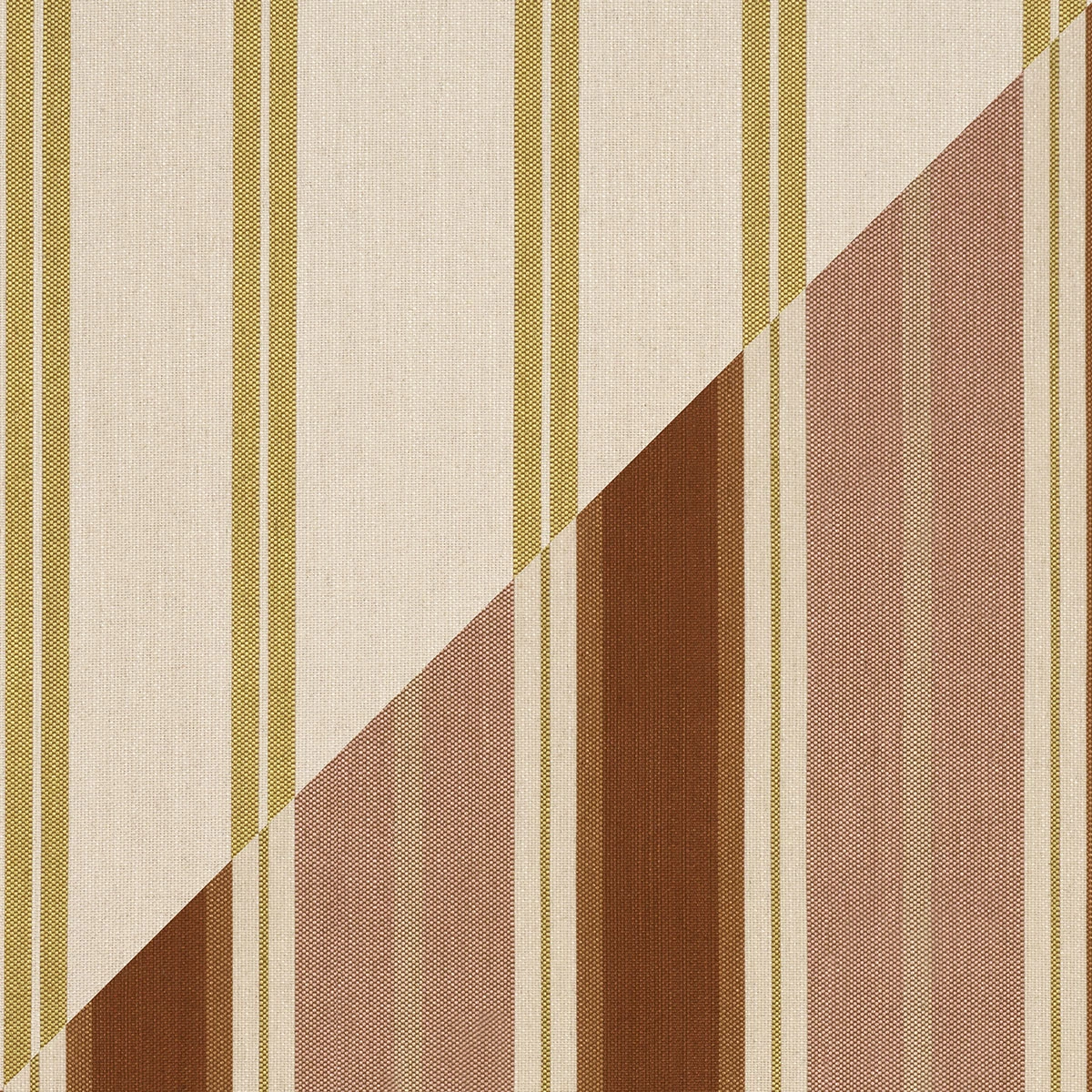 DOUBLE FACE STRIPES_ TERRACOTTA LIME