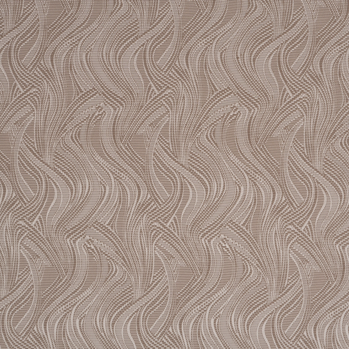 QUILTED WAVES INDOOR/OUTDOOR_ METALLIC BROWN