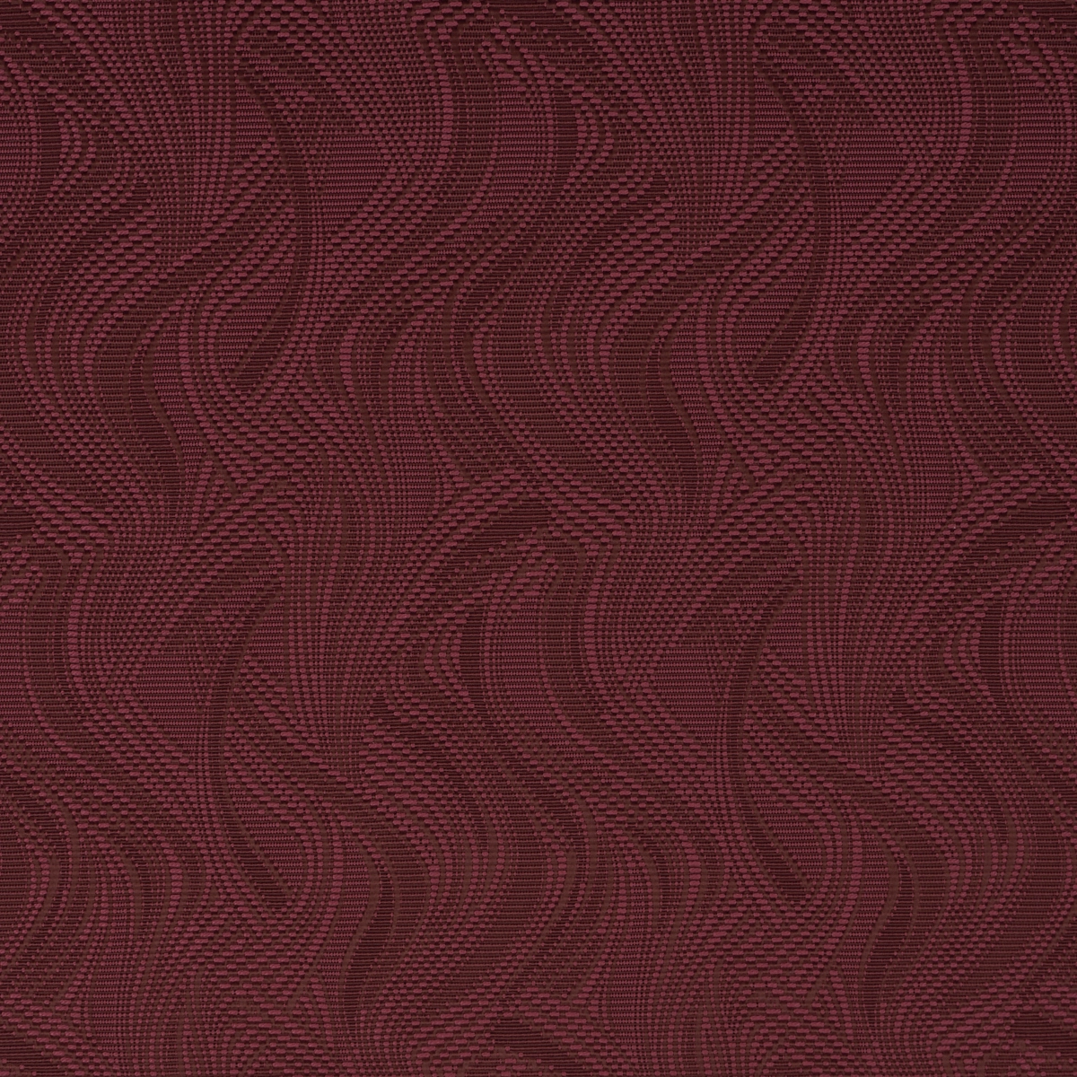 QUILTED WAVES INDOOR/OUTDOOR_ MERLOT