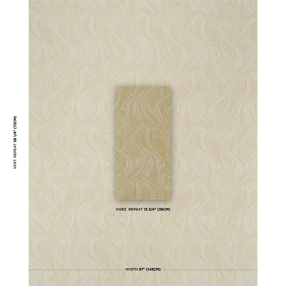 QUILTED WAVES INDOOR/OUTDOOR_ CHARTREUSE
