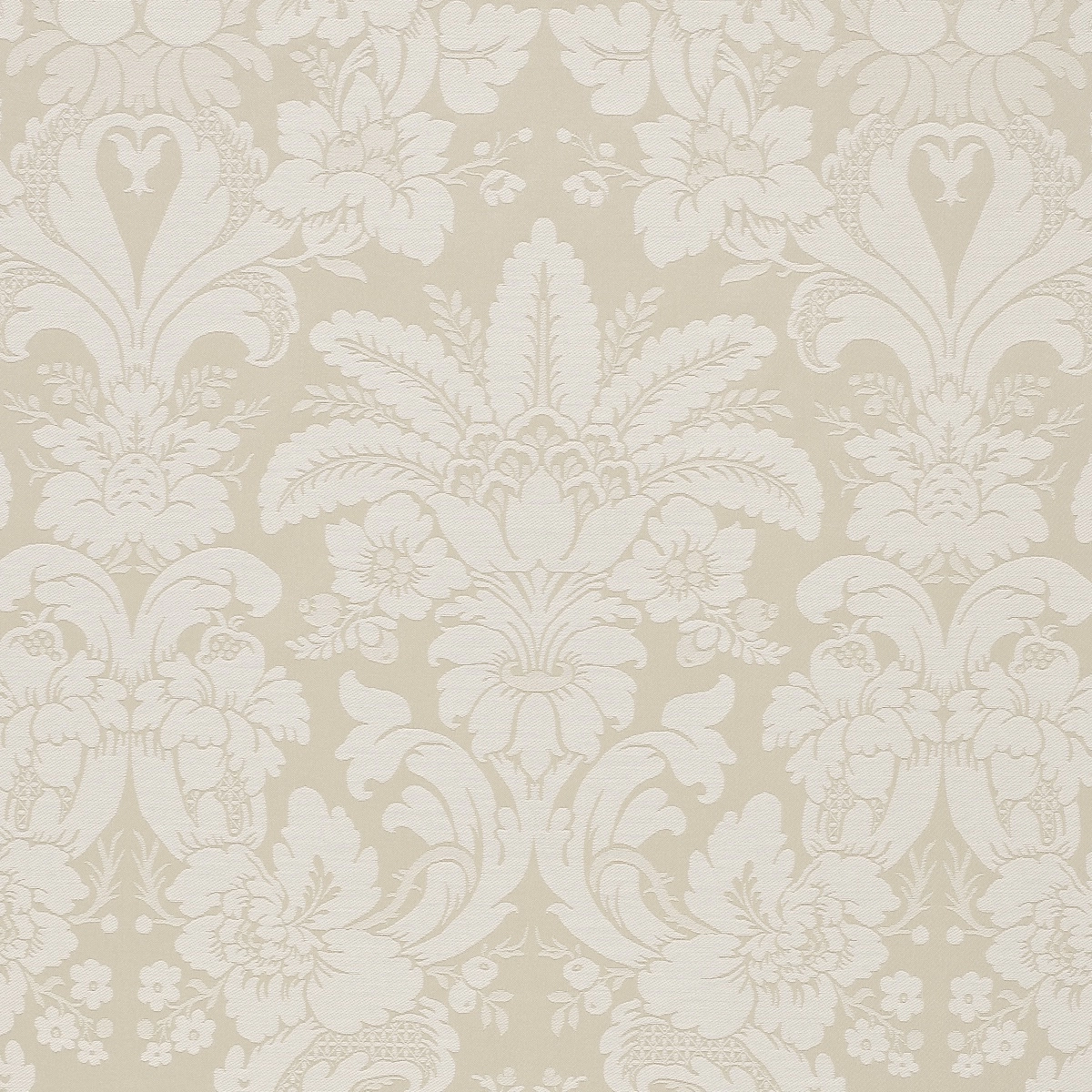 KENNEDY DAMASK_ IVORY