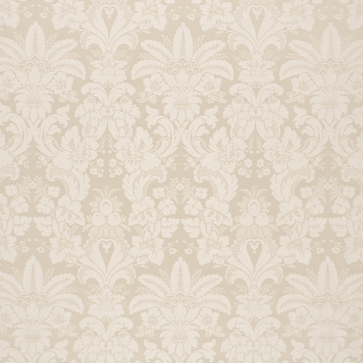 KENNEDY DAMASK_ IVORY