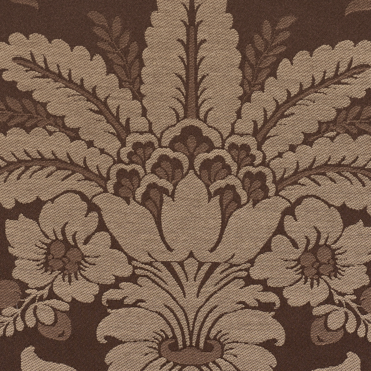 KENNEDY DAMASK_ BROWN