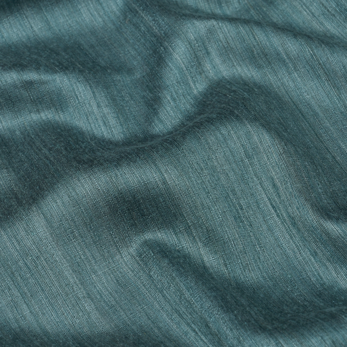 MASARA HANDWOVEN SILK_ PETROL