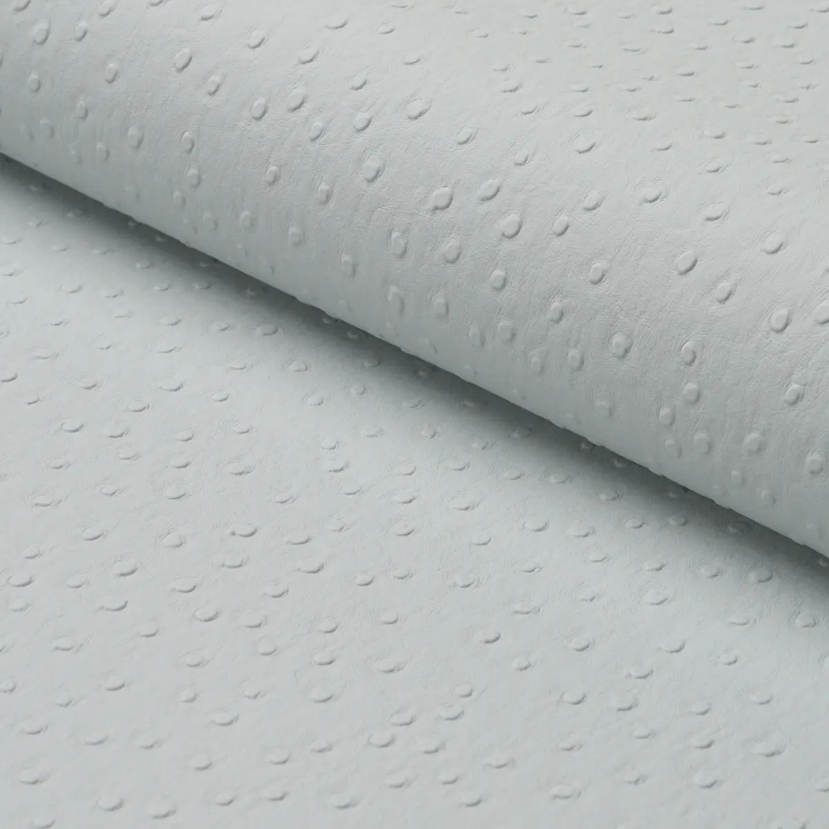 OSTRICH VEGAN LEATHER_ FOG