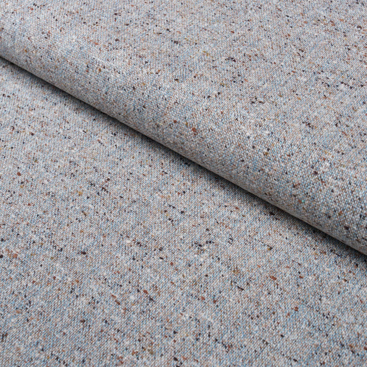 CLARKE DONEGAL WOOL BLEND_ LIGHT BLUE