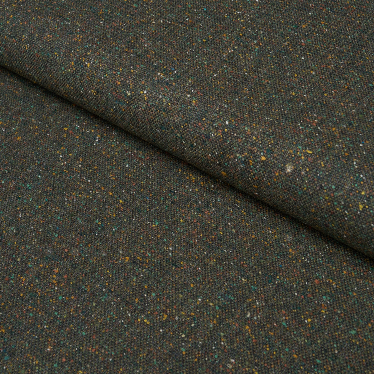CLARKE DONEGAL WOOL BLEND_ GREEN