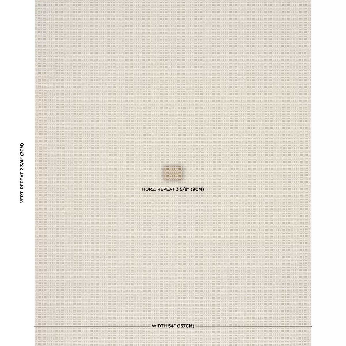 MARJA PLAID PERFORMANCE_ NEUTRAL