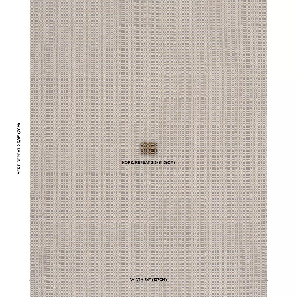 MARJA PLAID PERFORMANCE_ BROWN
