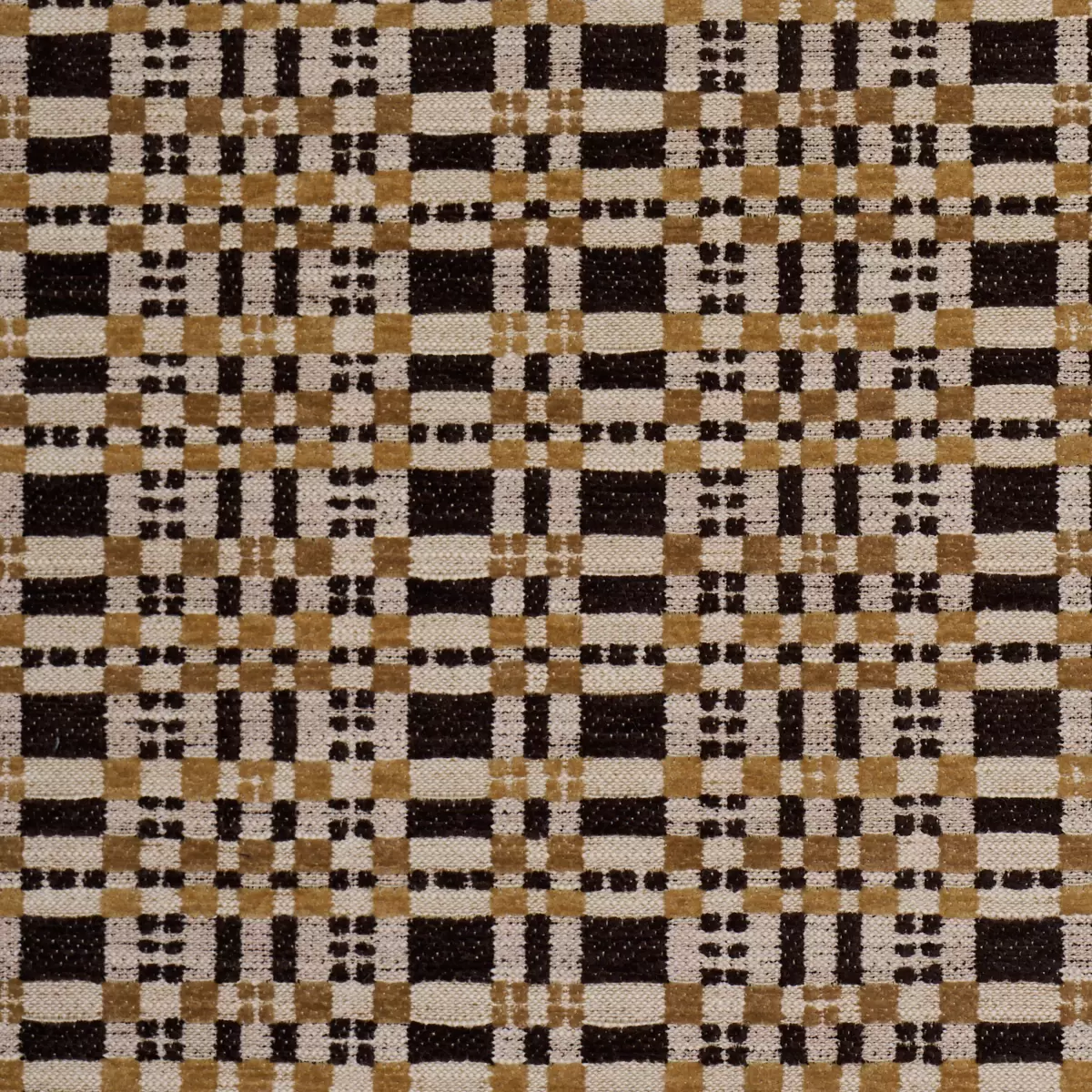MARJA PLAID PERFORMANCE_ BROWN