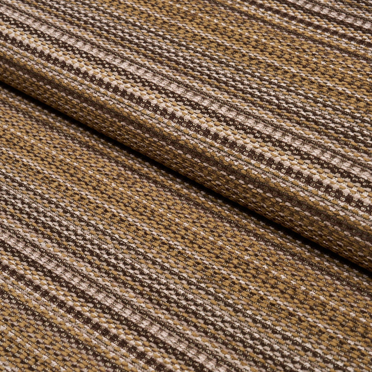 SABINE PERFORMANCE STRIPE_ SEPIA