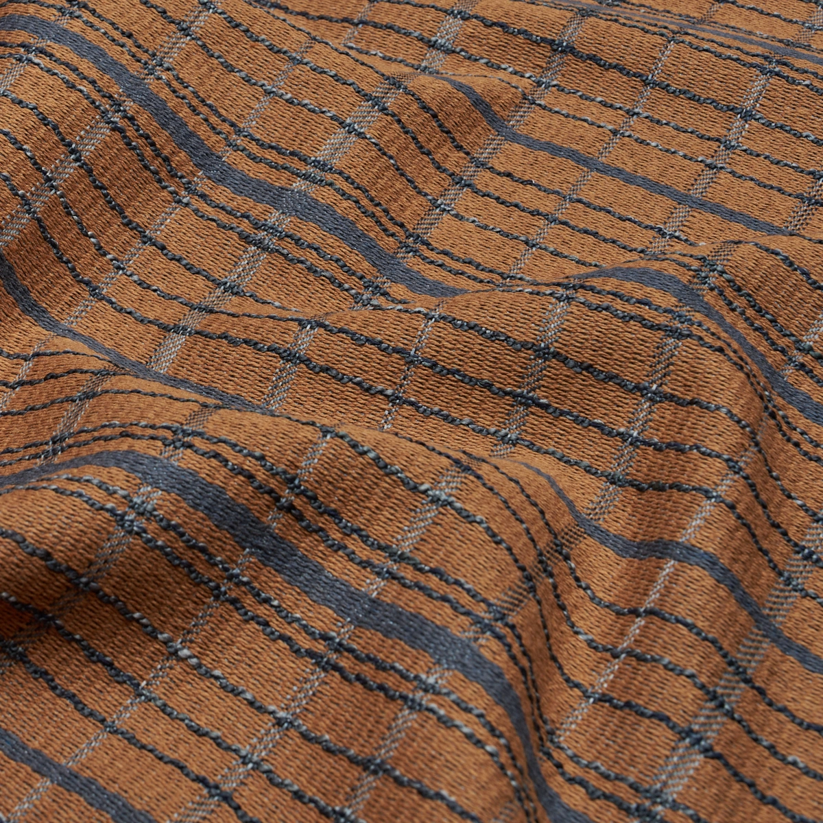 MERRICK PERFORMANCE PLAID_ SEPIA
