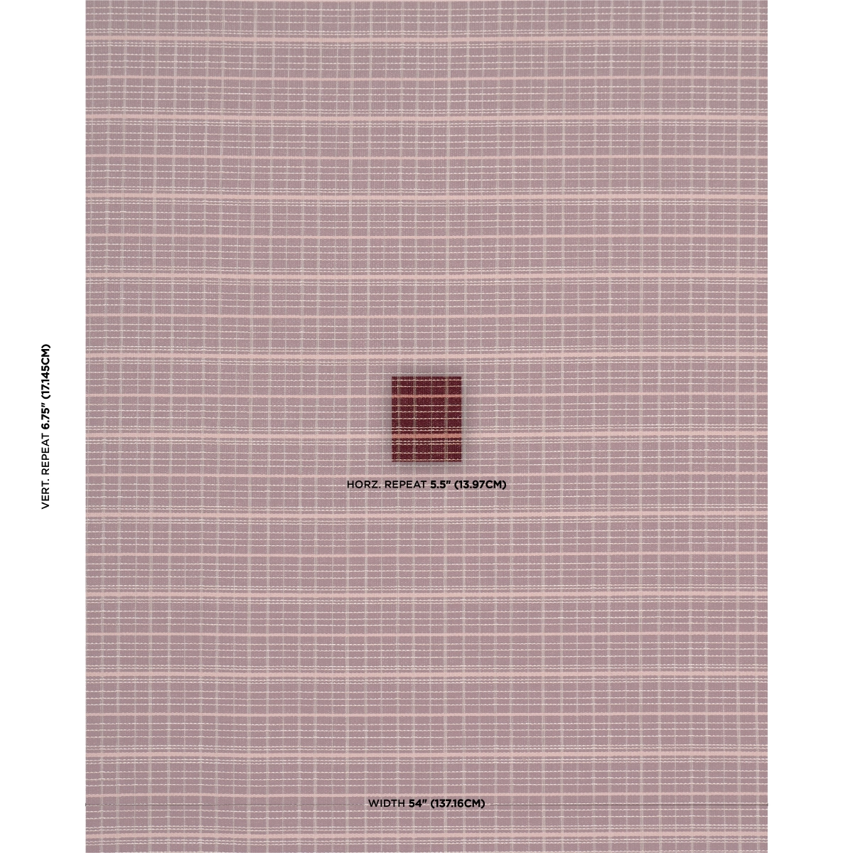 MERRICK PERFORMANCE PLAID_ GARNET