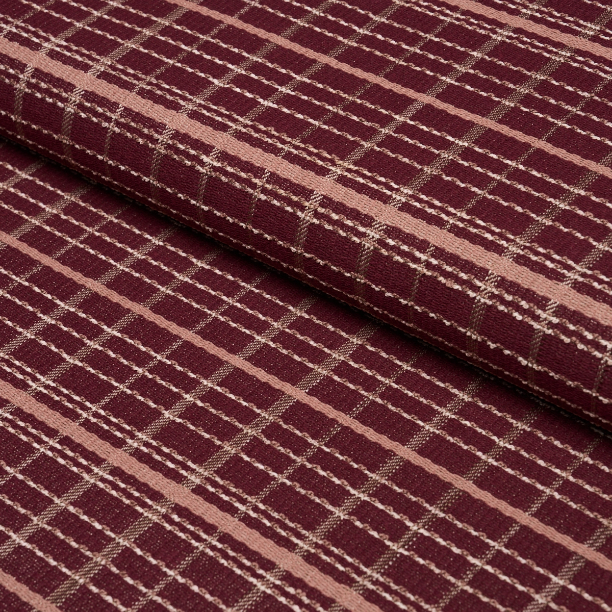 MERRICK PERFORMANCE PLAID_ GARNET
