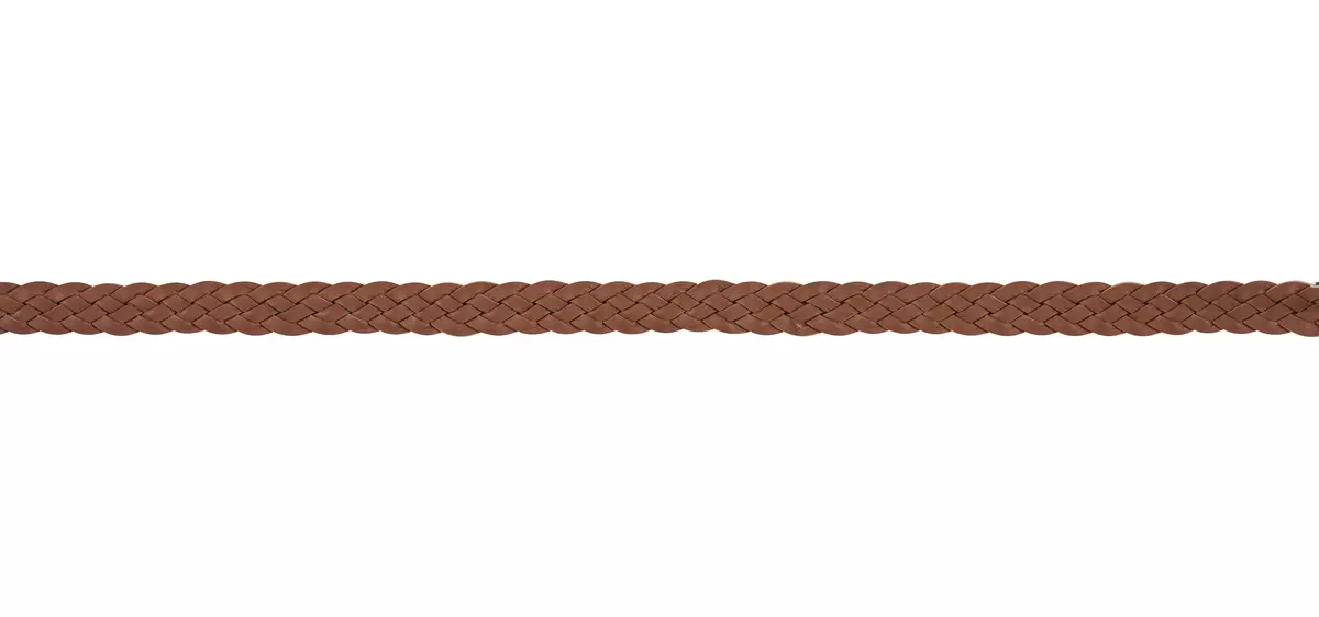PONDERA LEATHER BRAID_ BROWN