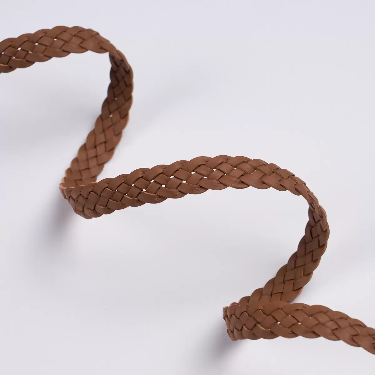 PONDERA LEATHER BRAID_ BROWN