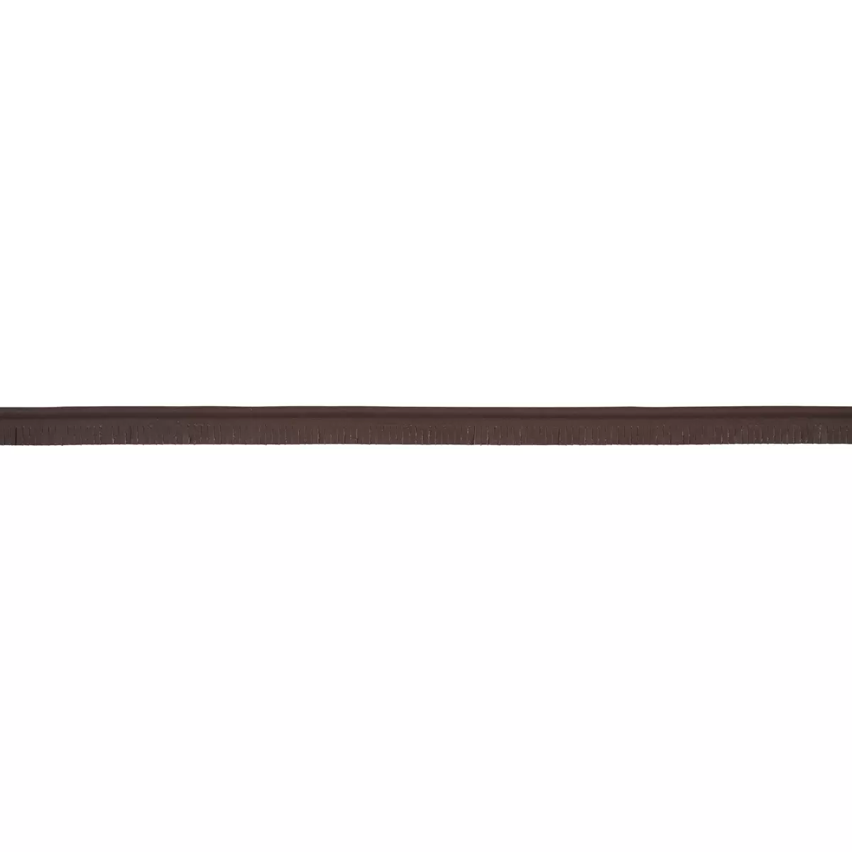 BURNHAM NARROW LEATHER PIPING_ DARK BROWN