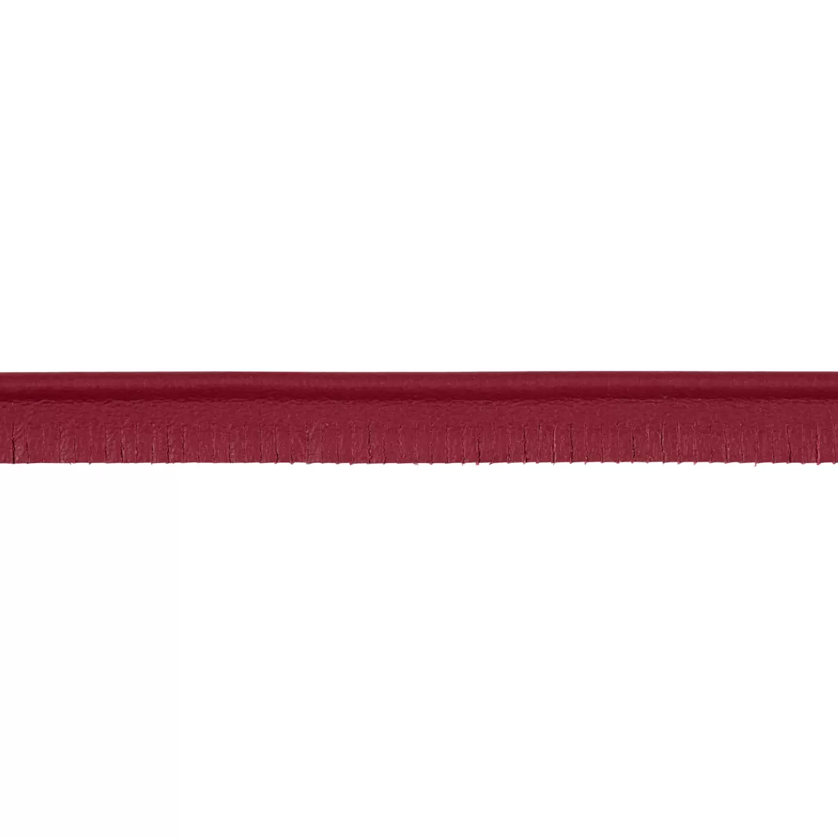 BURNHAM NARROW LEATHER PIPING_ RED