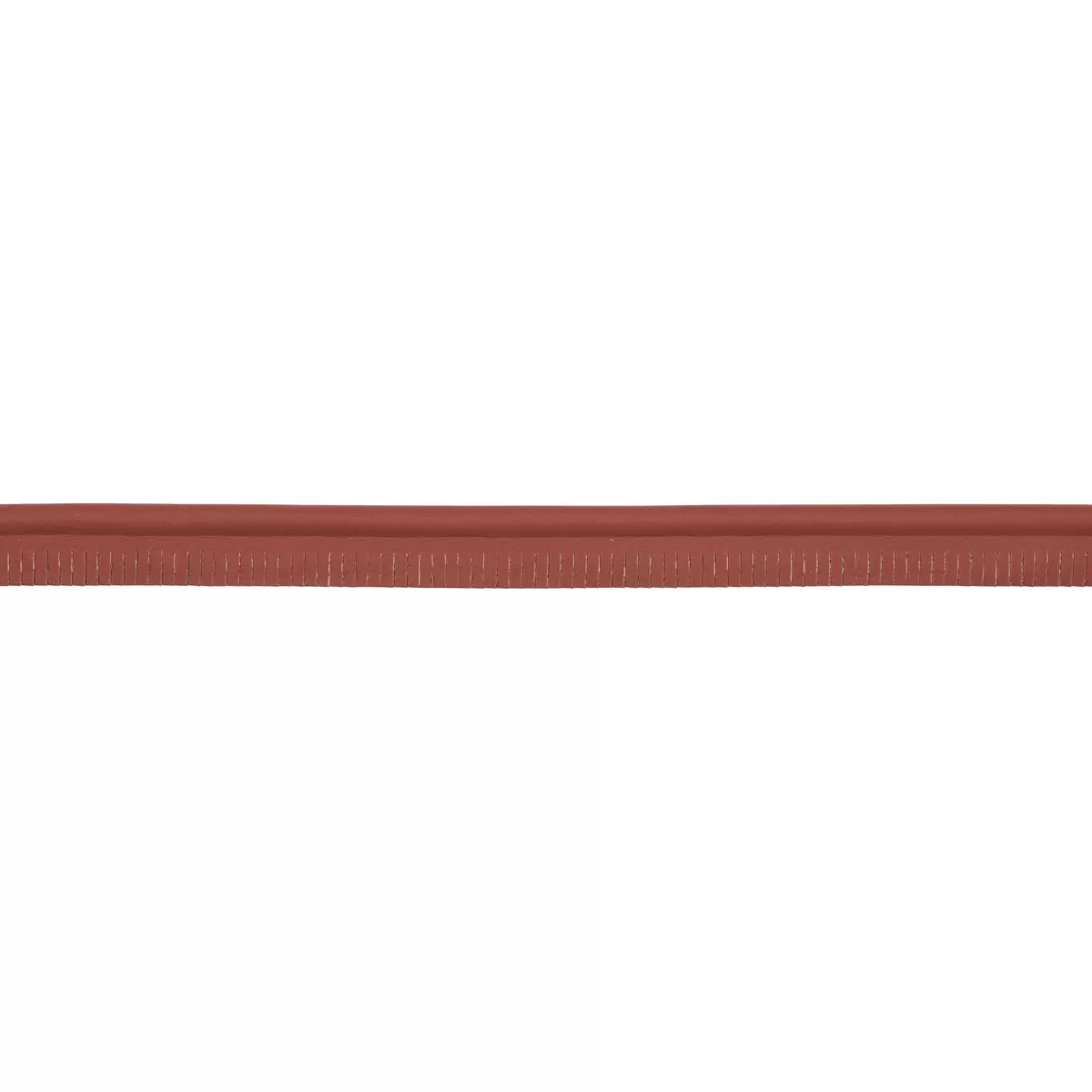 BURNHAM MEDIUM LEATHER PIPING_ RUST