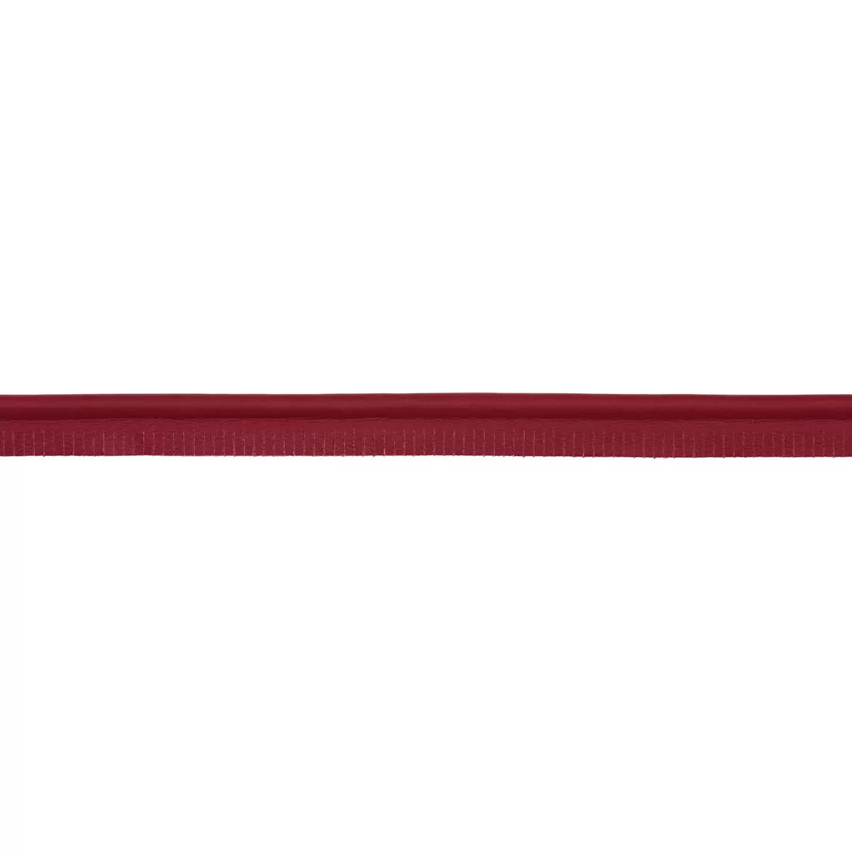 BURNHAM MEDIUM LEATHER PIPING_ RED