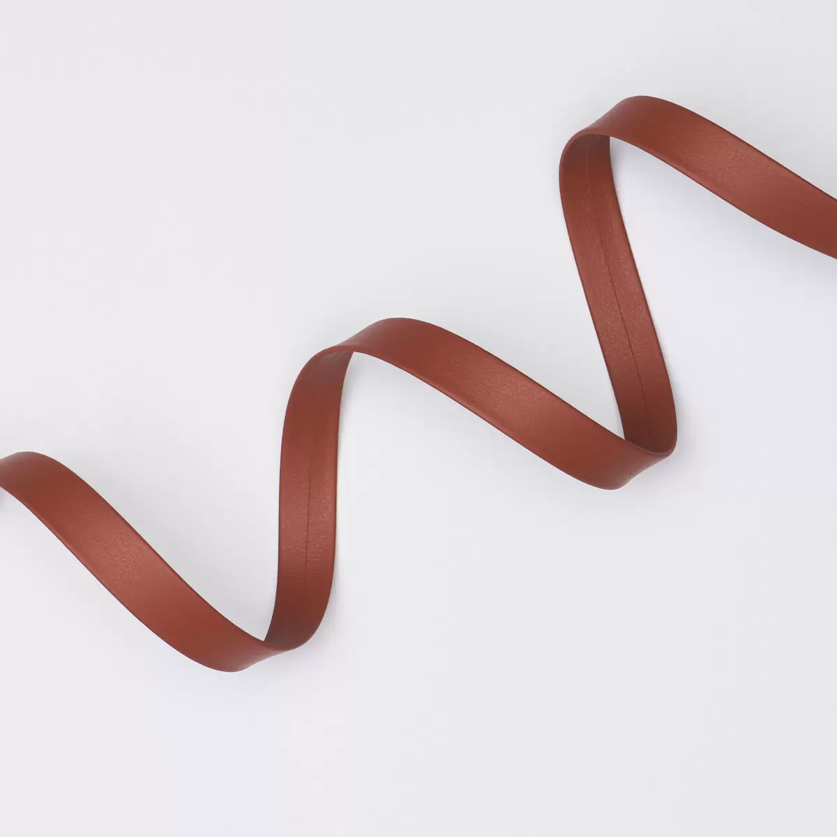 FRAZER NARROW LEATHER TRIM_ RUST