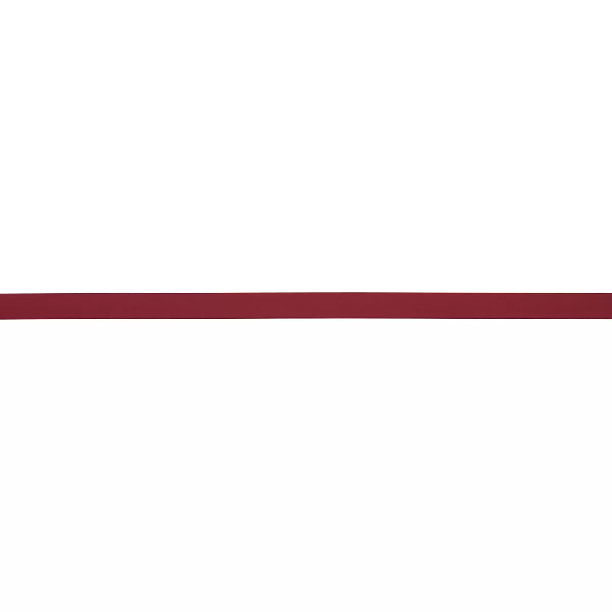 FRAZER NARROW LEATHER TRIM_ RED