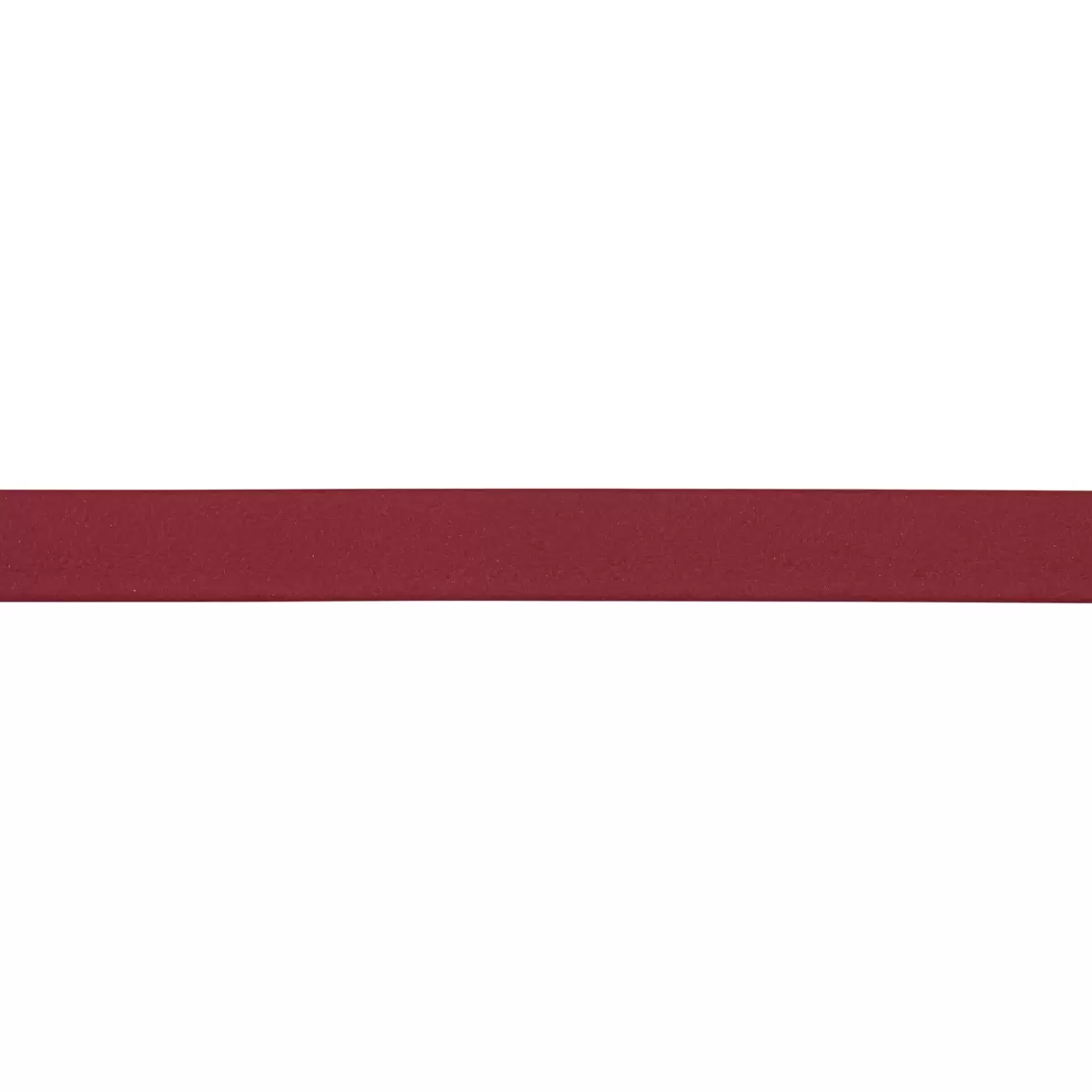 FRAZER NARROW LEATHER TRIM_ RED
