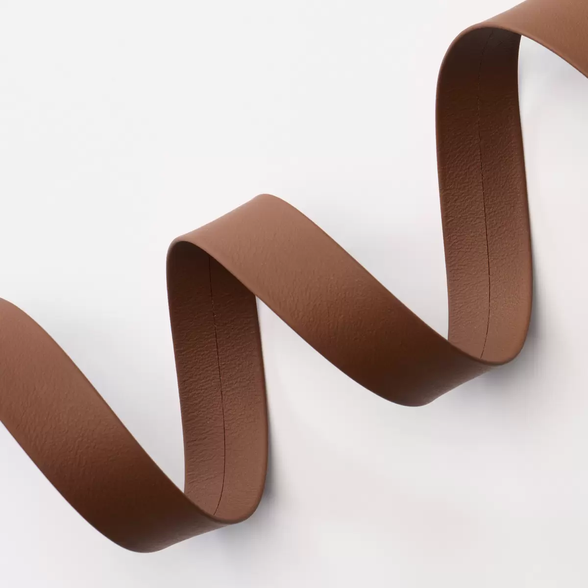 FRAZER WIDE LEATHER TRIM_ BROWN
