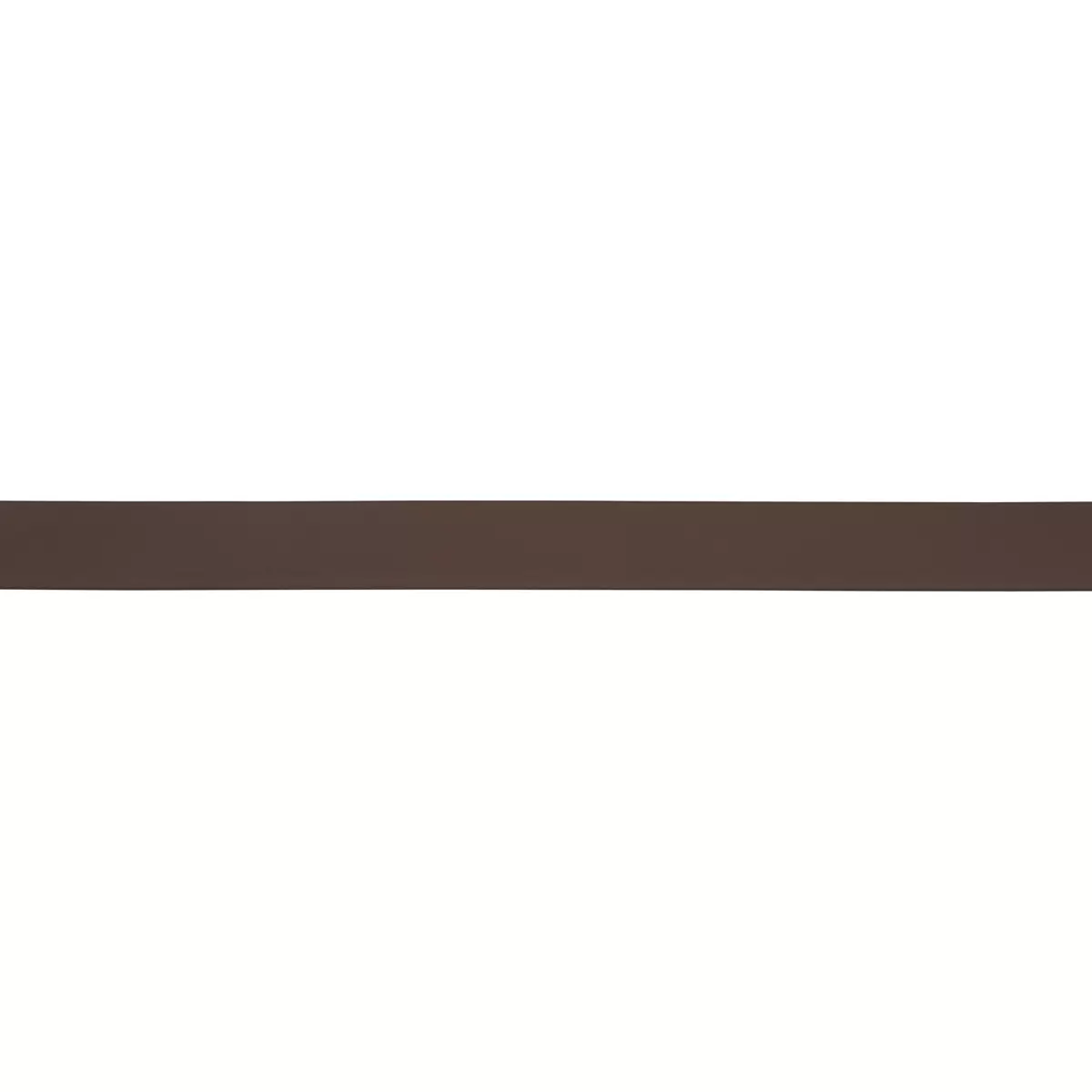 FRAZER WIDE LEATHER TRIM_ DARK BROWN